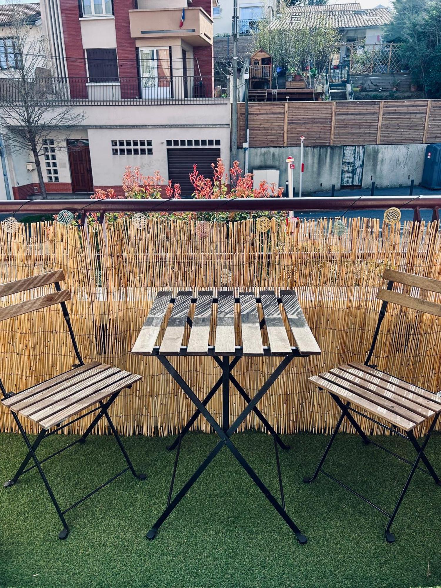 Ferienwohnung Cocon Urbain - Avec Parking Prive Gratuit Toulouse Exterior foto